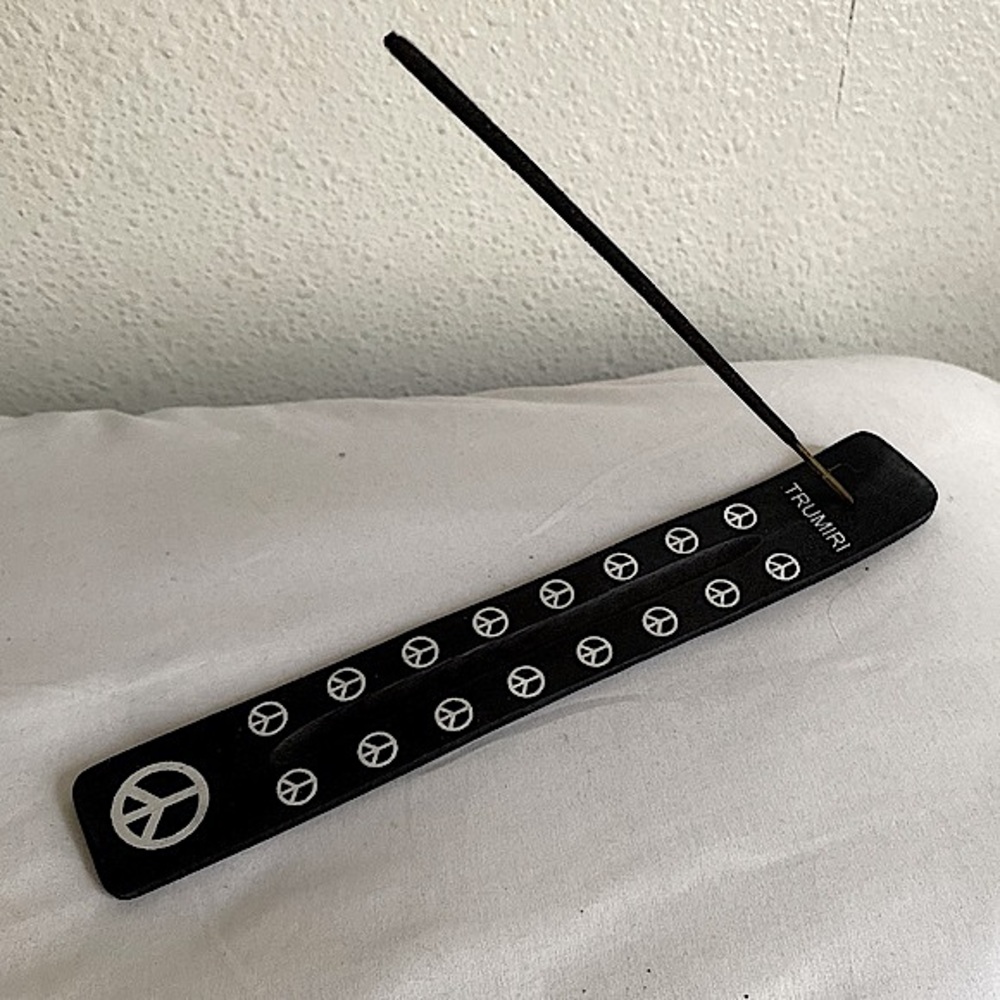 NEW/UNUSED • Peace Sign Incense Holder 🖤